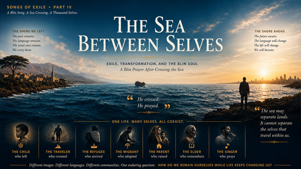 The Sea Between Selves: Exile, Transformation, and the Blin Soul
