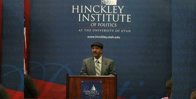 Saleh “Gadi” Johar at Hinckley Forum, Salt Lake City