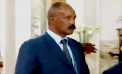Isaias Arrives In Cairo To An Arab League Condemnation