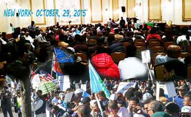 Massive Eritrean Resistance Rally In New York