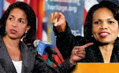 The Rice Weyane Twins: Condoleezza and Susan