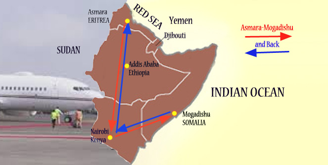 Isaias Travels Through Ethiopia To Mogadishu Via Nairobi